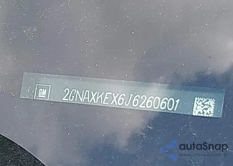 2018 Chevrolet Equinox Lt from USA, damaged, VIN 2GNAXKEX6J6260601